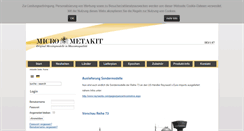 Desktop Screenshot of micro-metakit.com